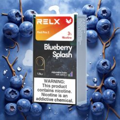 RELX Pod Pro 2 Blåbærspreng 1,9ml/600 puff