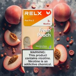 RELX Pod Pro 2 Fersken (Fresh Peach) – 600 puff, 3% nikotin