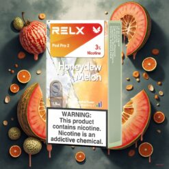 RELX Pod Pro 2 Honningmelon – 3% nikotin, 600 puff