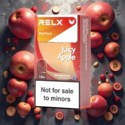 RELX Pod Pro 2 Juicy Apple (Saftig Eple) – 0% Nikotin, 600 puff