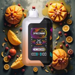 SPACEMAN SP40000 Engangsdamp Sur Mango Honningmelon 20ml 40000 Puff