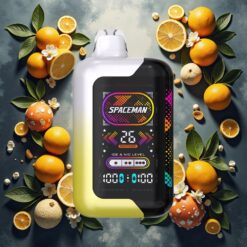 SPACEMAN SP40000 Engangsvape Sitronpop 40000 Puff 20ml