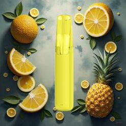 Snowplus Dash 4000 Puffs Engangsdevice Sitron Ananas 7,5 ml 530 mAh