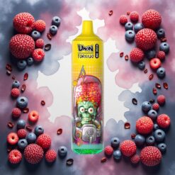 Uwin Tornado 35K Music Engangs vape Blandede Bær 35.000 puff & 600mAh