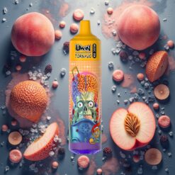 Uwin Tornado 35K Music Engangs vape Sommerfersken Is 35.000 puff 600mAh