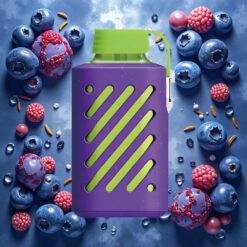 VOZOL GEAR 10000 Engangsdamp Blåbær Is med 10000 Puff og 20 ml E-væske