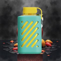 VOZOL GEAR 10000 Engangsdamp Dobbel Eple – 10000 Pust, 20 ml Væske