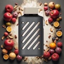 VOZOL GEAR 10000 Engangsdamp med Krem Tobakk – 10000 Puff, 20 ml E-væske