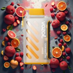 VOZOL Gear Power 20000 Puffs med 20mL og Dual Mesh Coil Karibisk Juice