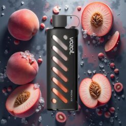 VOZOL Gear Shisha 25000 Puffs 1000mAh 5mg/ml VOZOL Gear Shisha 25000 Puffs Fersken Is 1000mAh