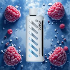 VOZOL Gear Shisha 25000 Puffs Blå Bringebær Is med 1000mAh batteri