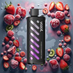 VOZOL Gear Shisha 25000 Puffs Frossen Jordbær Kiwi, 1000mAh