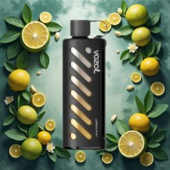 VOZOL Gear Shisha 25000 Puffs Sitronmynte (Lemon Mint) – 1000mAh