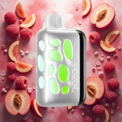 VOZOL RAVE 40000 Engangs Vape Fersken Bringebær Lemonade 1000mAh