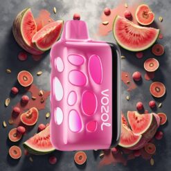 VOZOL RAVE 40000 Engangsdamp Jordbærmelon Fersken – 1000mAh Batteri & 20/50mg/ml Nikotin