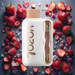 VOZOL STAR 40000 Engangsdamp Jordbær Is, 1000mAh, 20/50mg/ml