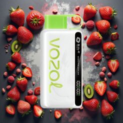 VOZOL STAR 9000/12000 Engangs E-sigarett Jordbær Kiwi med 650mAh Batteri og 30% Raskere Lading