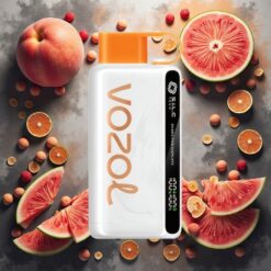 VOZOL STAR 9000/12000 Engangsdamp med Fersken Mango Vannmelon, 650mAh Batteri & 30% Raskere Lading