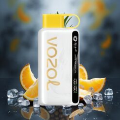 VOZOL STAR 9000/12000 Engangsvaper Ananas Kokos Is med 650mAh batteri og 30% raskere lading