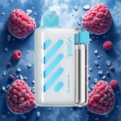 VOZOL VISTA 40000 Puffs Engangsdamp Blå Bringebær Is med 1000mAh batteri