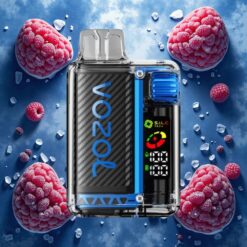 VOZOL Vista 20000 Puffs Gjenoppladbar med 650mAh Batteri - Blå Bringebær Is