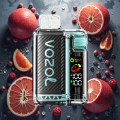 VOZOL Vista 20000 Puffs Oppladbar E-sigarett med 650mAh batteri og sur eple-is smak